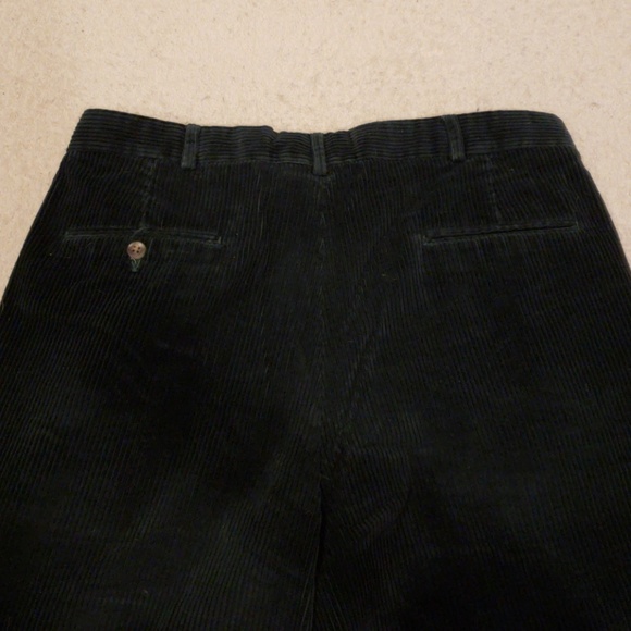 John Alexander Corduroy Pants Green 32/32 - Picture 4 of 4